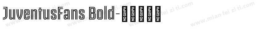 JuventusFans Bold字体转换